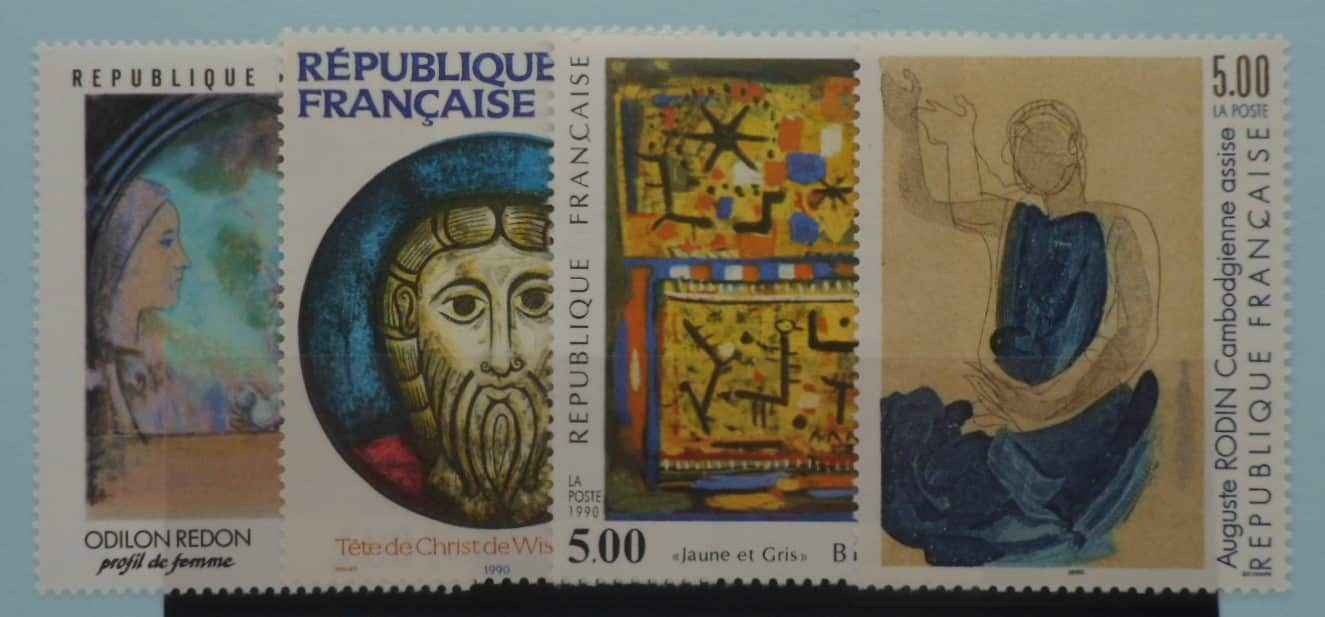 France Stamps, 1990, SG2966-2969, Mint image 0