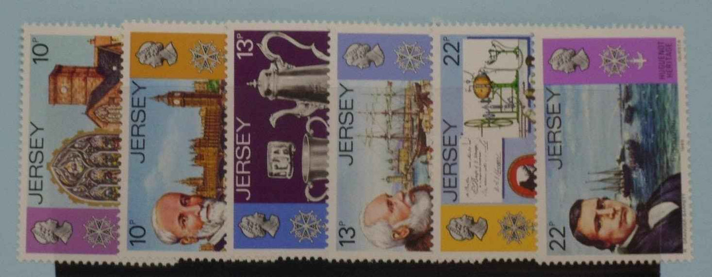 Jersey Stamps, 1985, SG370-375, Mint image 0