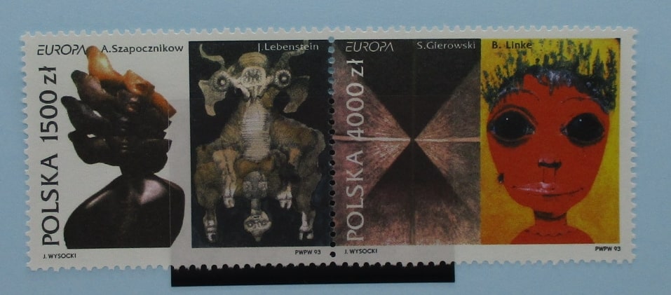 Poland Stamps, 1993, SG3472-3473, Mint image 0