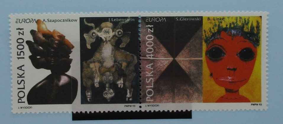 Poland Stamps, 1993, SG3472-3473, Mint image 0