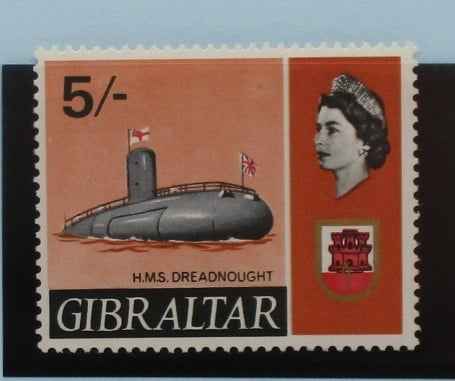 Gibraltar Stamps, 1967-69, SG211, Mint image 0