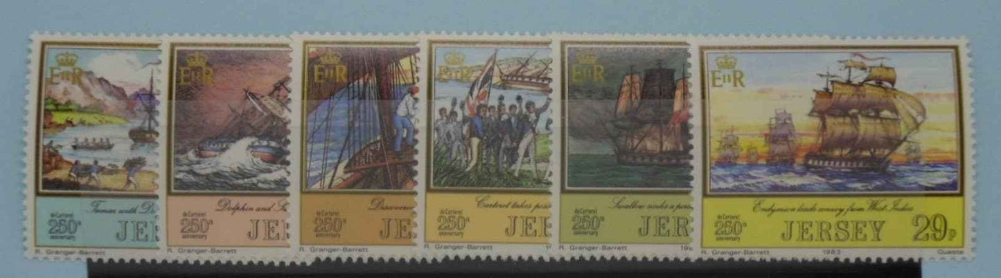 Jersey Stamps, 1983, SG304-309, Mint image 0