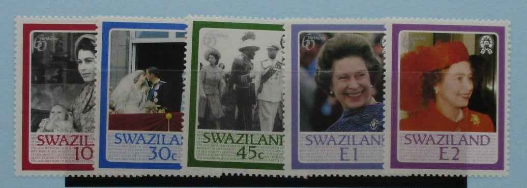 Swaziland Stamps, 1986, SG500-504, Mint image 0