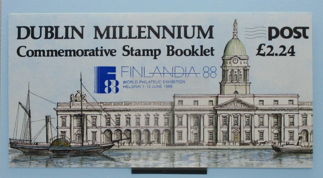 Ireland Stamps, 1988, SB30, Mint image 0