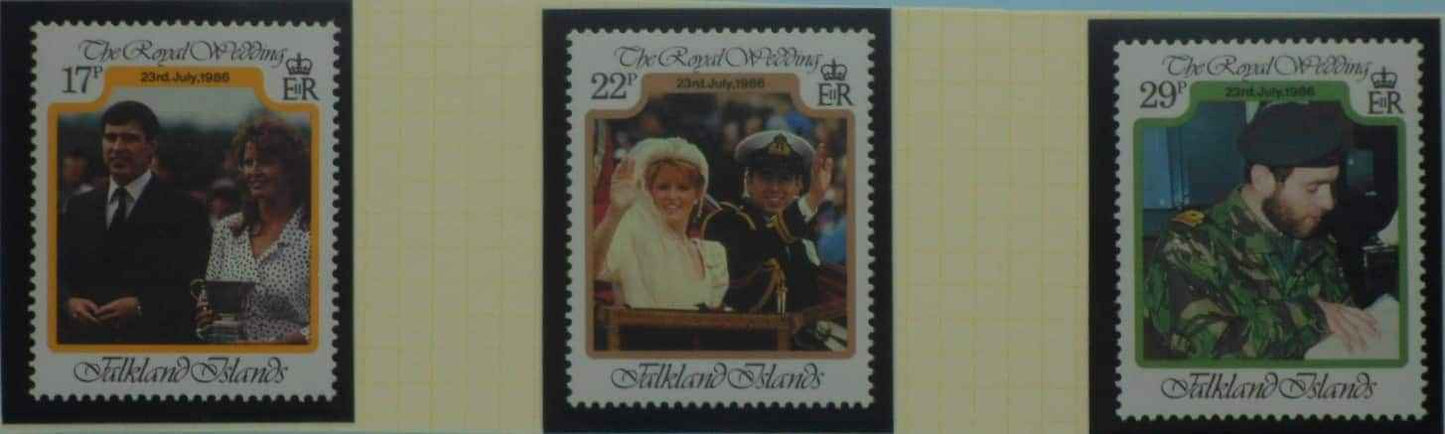 Falkland Islands Stamps, 1986, SG536-538, Mint image 0