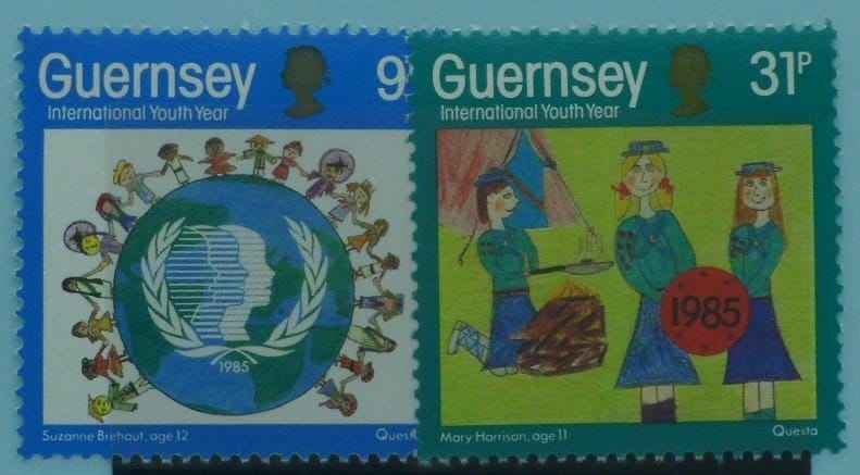Guernsey Stamps, 1985, SG338-339, Mint image 0