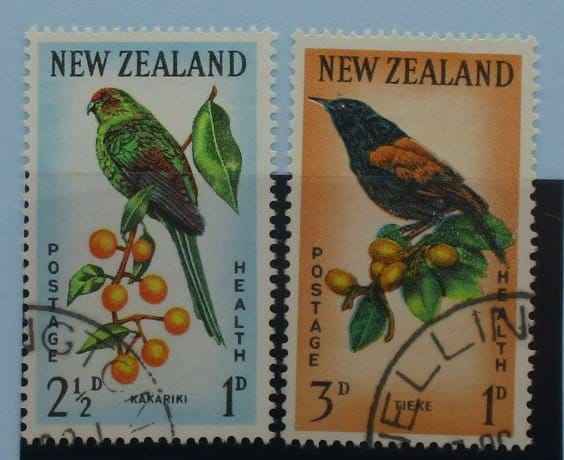 New Zealand Stamps, 1962, SG812-813, Used image 0
