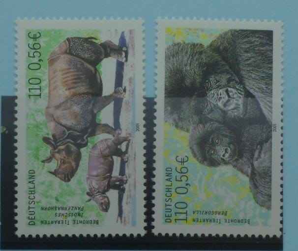 Germany Stamps, 2001, SG3053-3054, Mint image 0