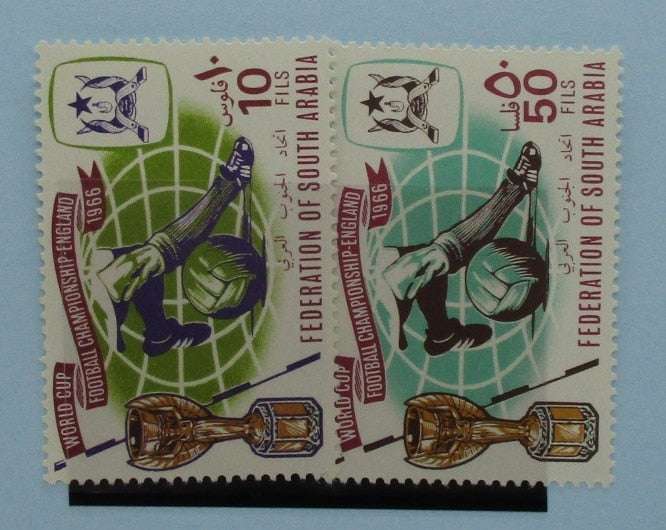 Southern Arabian Federation Stamps, 1966, SG23-24, Mint image 0