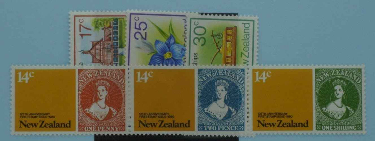 New Zealand Stamps, 1980, SG1210a, SG1213-1215, Mint image 0