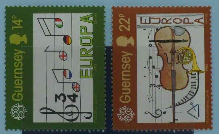 Guernsey Stamps, 1985, SG340-341, Mint image 0
