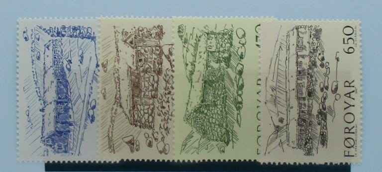 Faroe Islands Stamps, 1987, SG140-143, Mint image 0