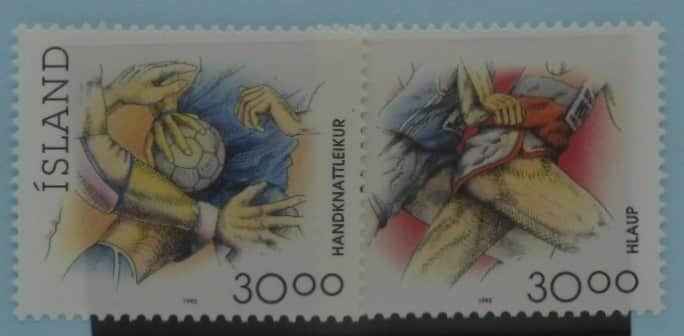 Iceland Stamps, 1993, SG802-803, Mint image 0