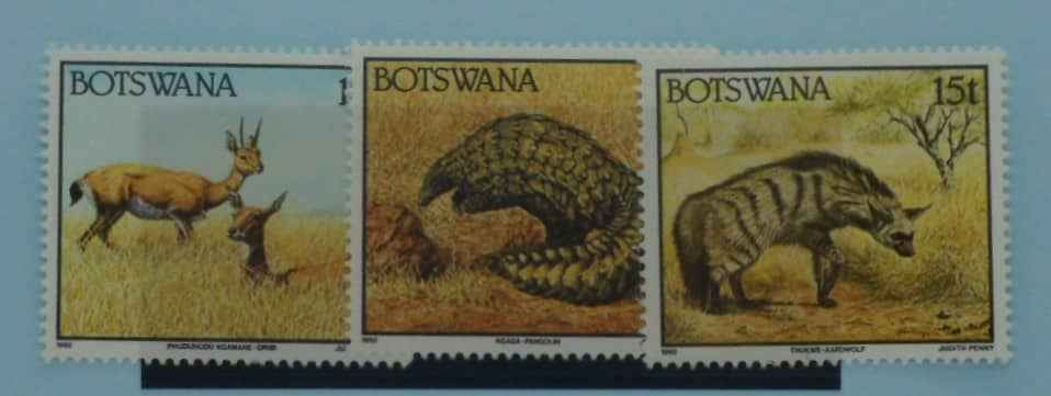 Botswana Stamps, 1992, SG742-744, Mint image 0