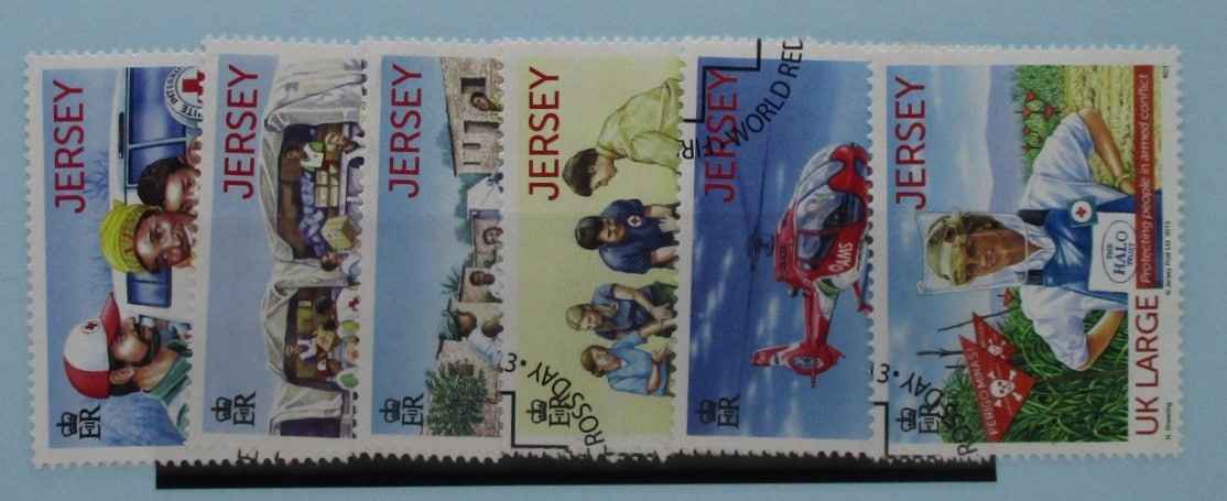 Jersey Stamps, 2013, SG1747-1752, Used image 0