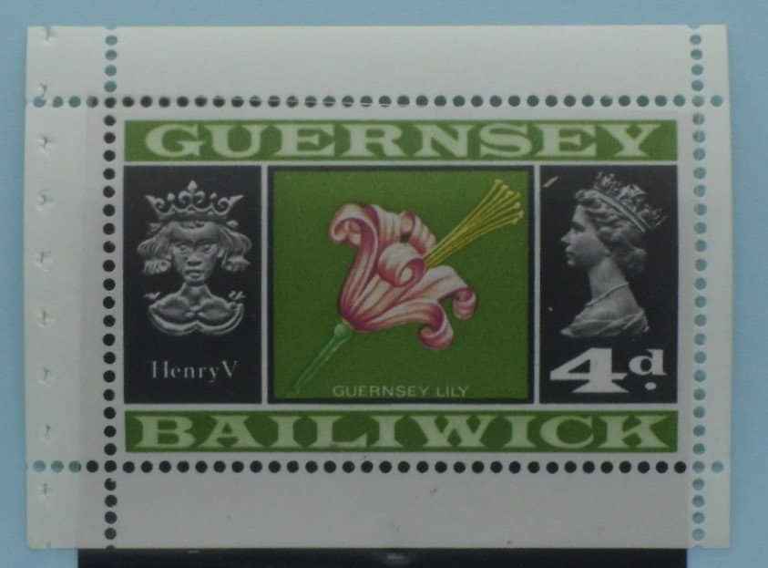 Guernsey Stamps, 1969-70, SG18a, Mint image 0
