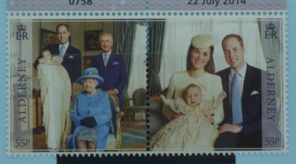 Alderney Stamps, 2014, SGA522-A523, Mint image 0