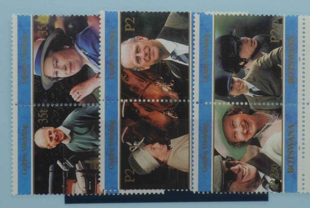 Botswana Stamps, 1997, SG870a, SG872a, SG874a, Mint image 0