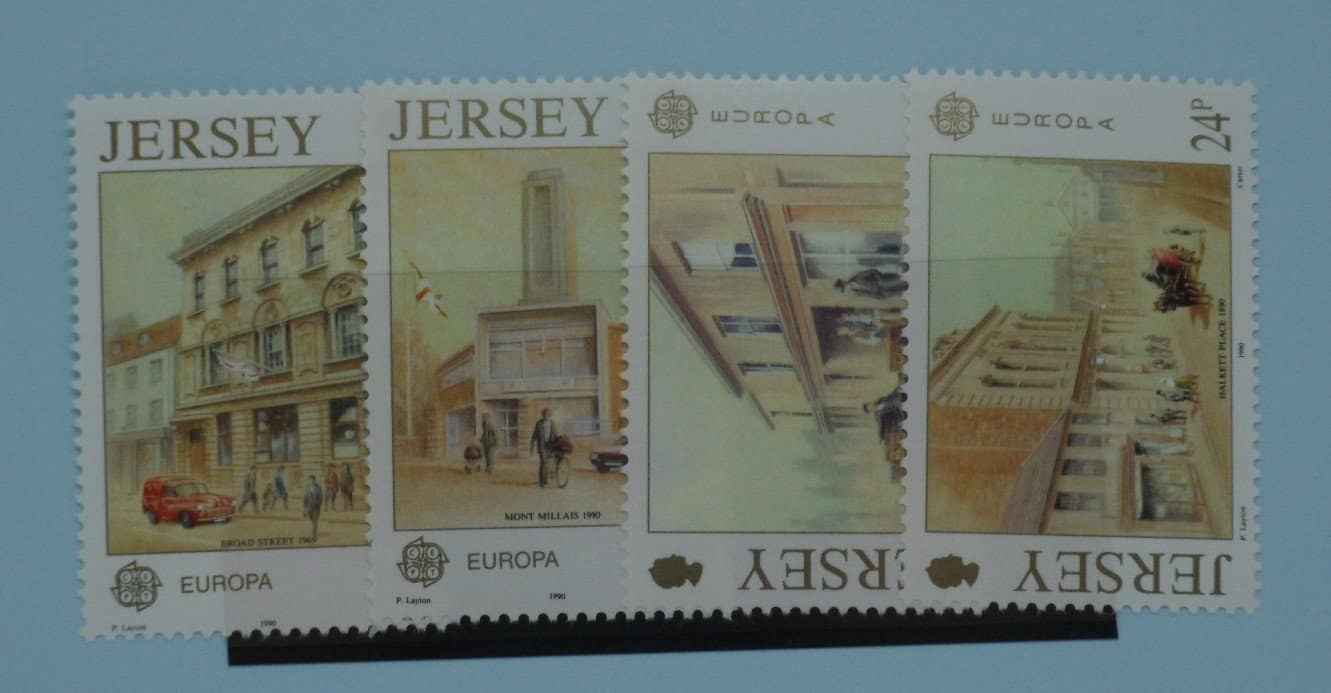 Jersey Stamps, 1990, SG517-520, Mint image 0