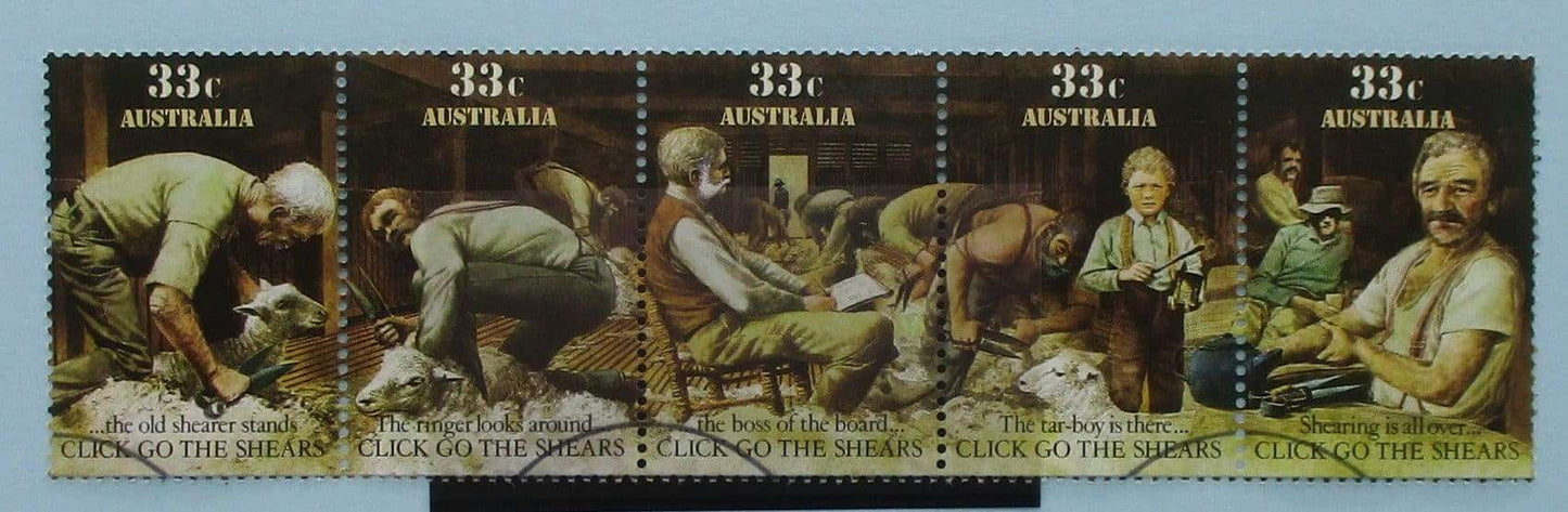 Australia Stamps, 1986, SG1014a, Used image 0
