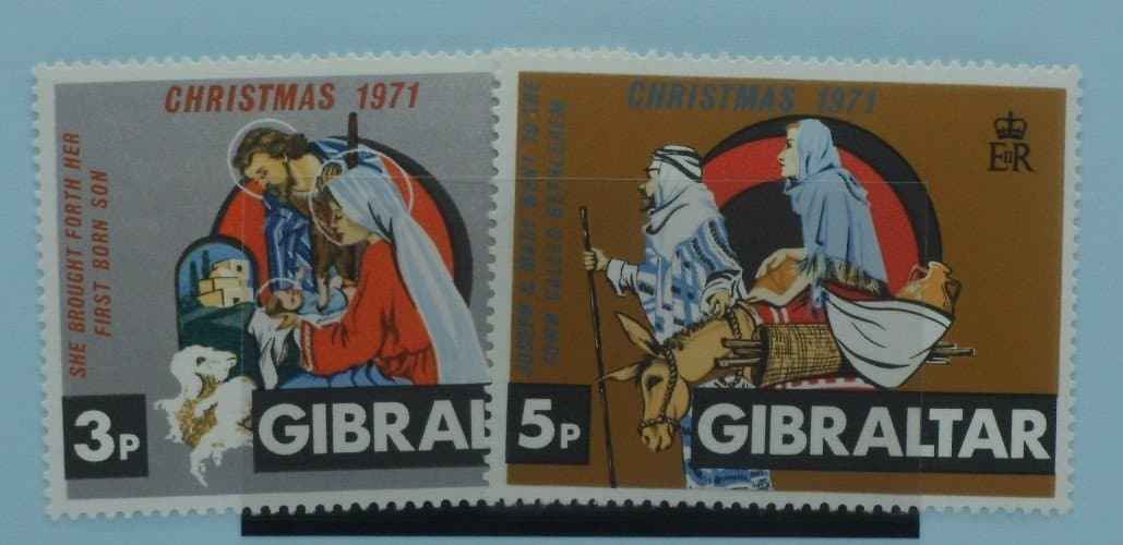 Gibraltar Stamps, 1971, SG295-296, Mint image 0
