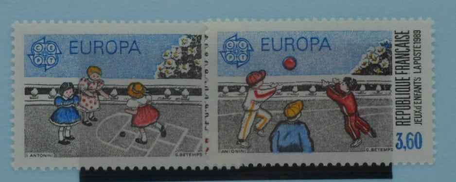 France Stamps, 1989, SG2881-2882, Mint image 0