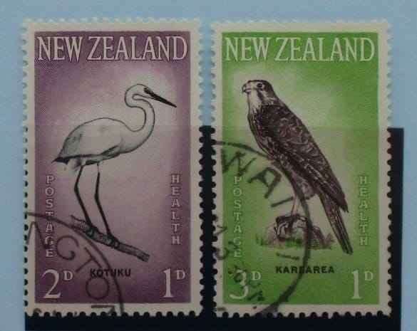 New Zealand Stamps, 1961, SG806-807, Used image 0