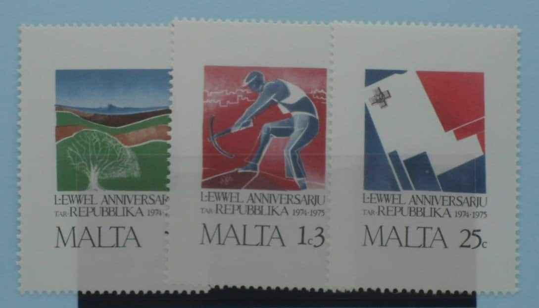 Malta Stamps, 1975, SG552-554, Mint image 0