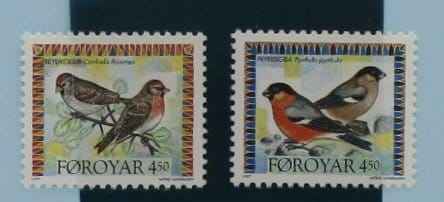 Faroe Islands Stamps, 1997, SG321-322, Mint image 0