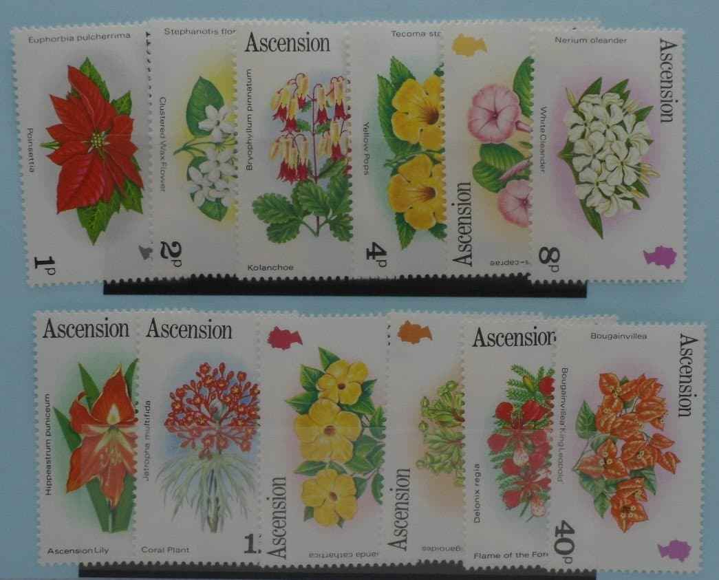 Ascension Island Stamps, 1981, SG282A-293A, Mint image 0