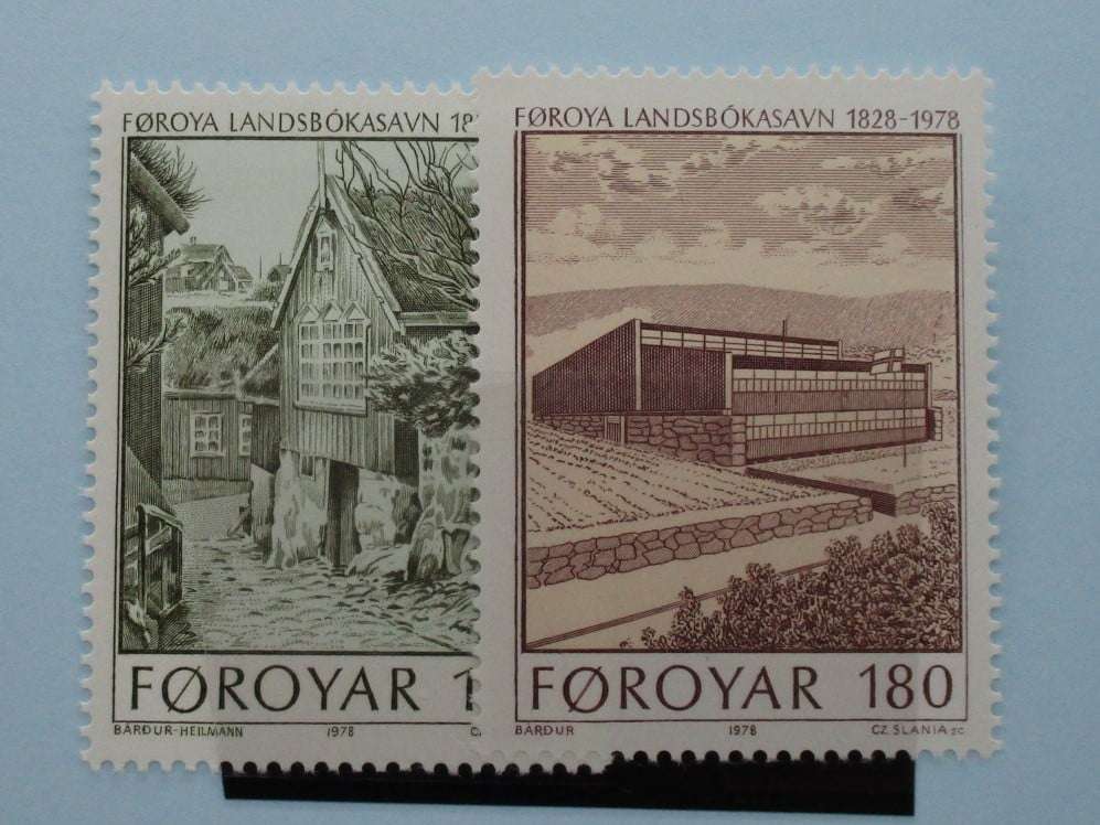 Faroe Islands Stamps, 1978, SG38-39, Mint image 0