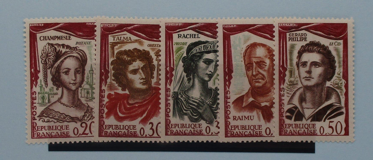 France Stamps, 1961, SG1531-1535, Mint image 0