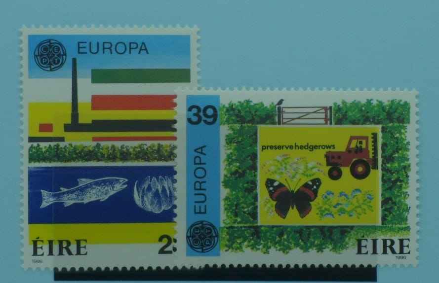 Ireland Stamps, 1986, SG635-636, Mint image 0