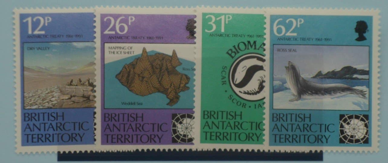 British Antarctic Territory Stamps, 1991, SG196-199, Mint image 0