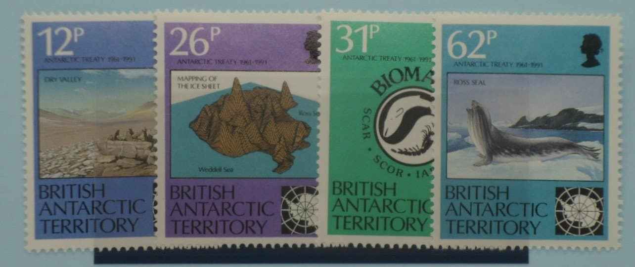 British Antarctic Territory Stamps, 1991, SG196-199, Mint image 0