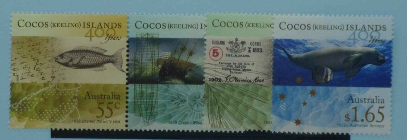 Cocos (Keeling) Islands Stamps, 2009, SG438a, SG440-441, Mint image 0