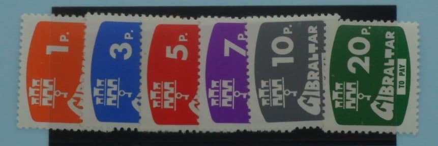 Gibraltar Stamps, 1976, SGD7-D12, Mint image 0