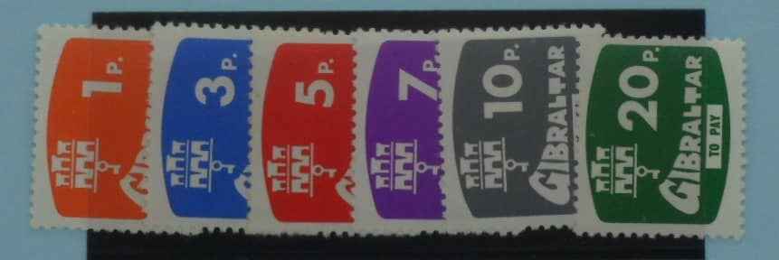 Gibraltar Stamps, 1976, SGD7-D12, Mint image 0