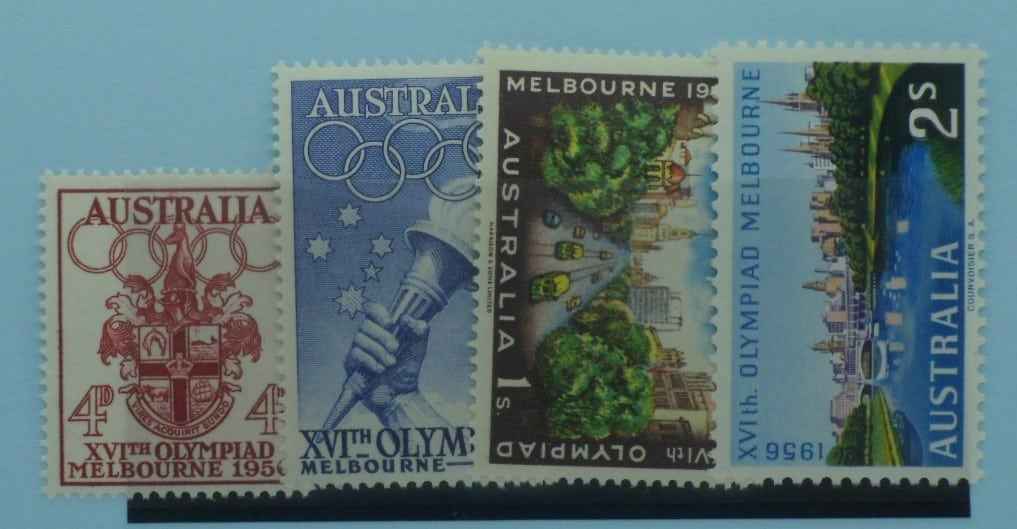 Australia Stamps, 1956, SG290-293, Mint image 0