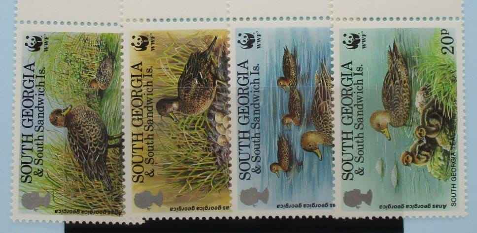 South Georgia and South Sandwich Islands Stamps, 1992, SG214-217, Mint image 0