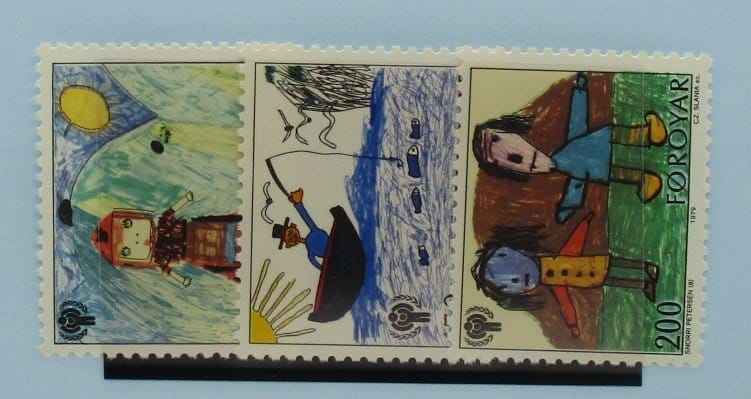Faroe Islands Stamps, 1979, SG44-46, Mint image 0