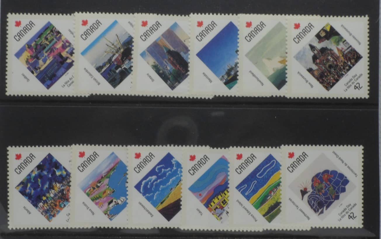 Canada Stamps, 1992, SG1503a-1503l, Mint image 0