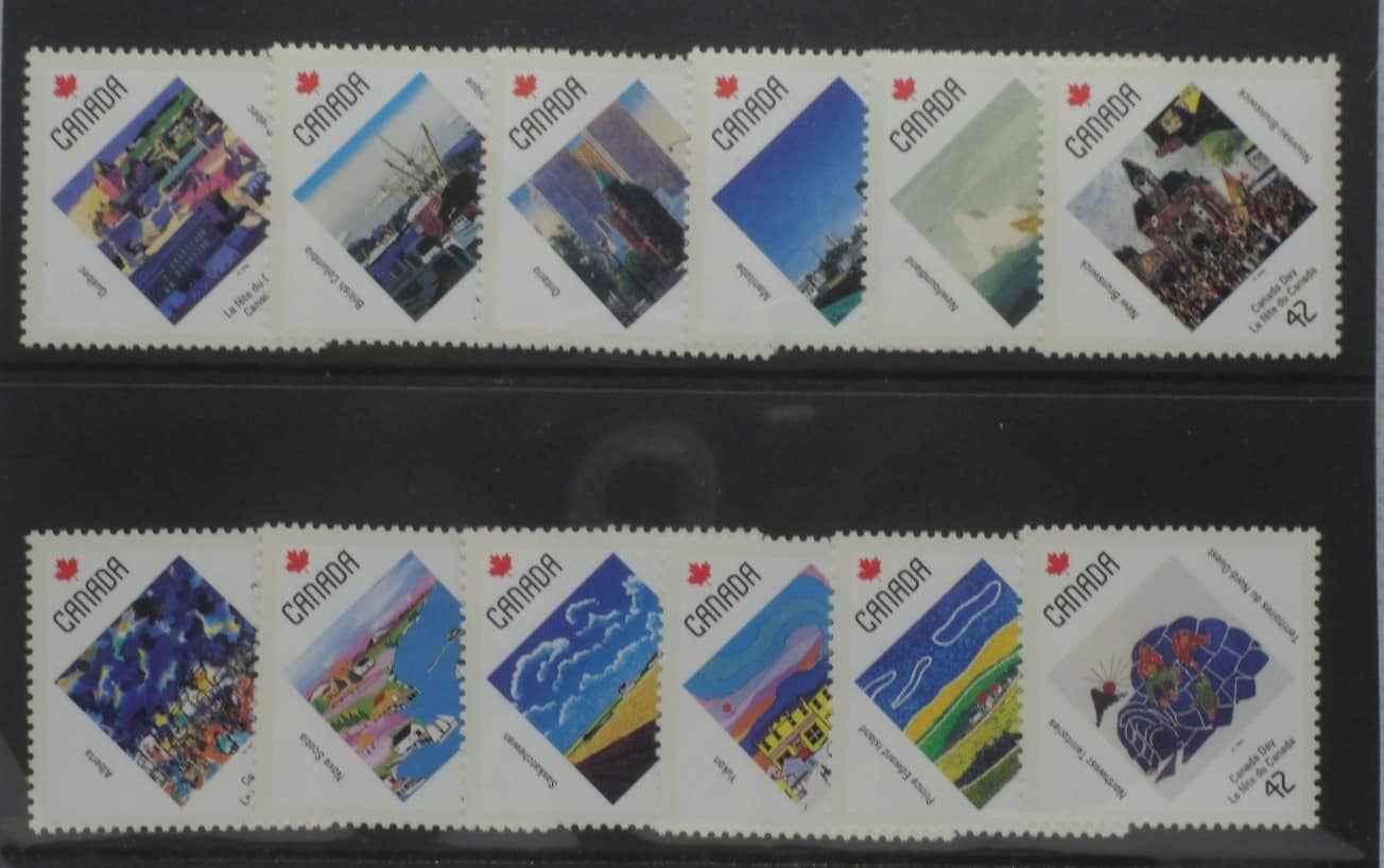 Canada Stamps, 1992, SG1503a-1503l, Mint image 0