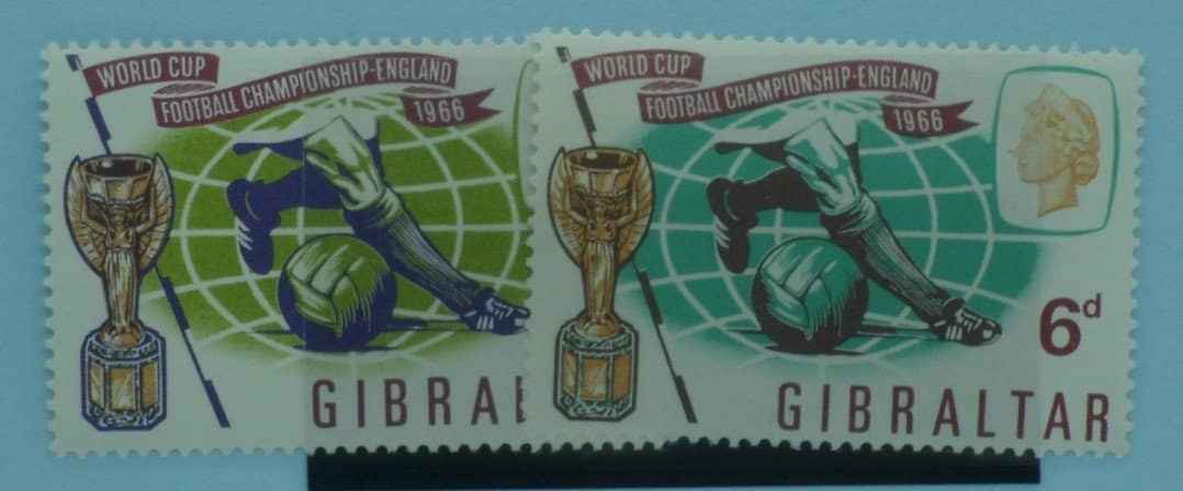 Gibraltar Stamps, 1966, SG188-189, Mint image 0