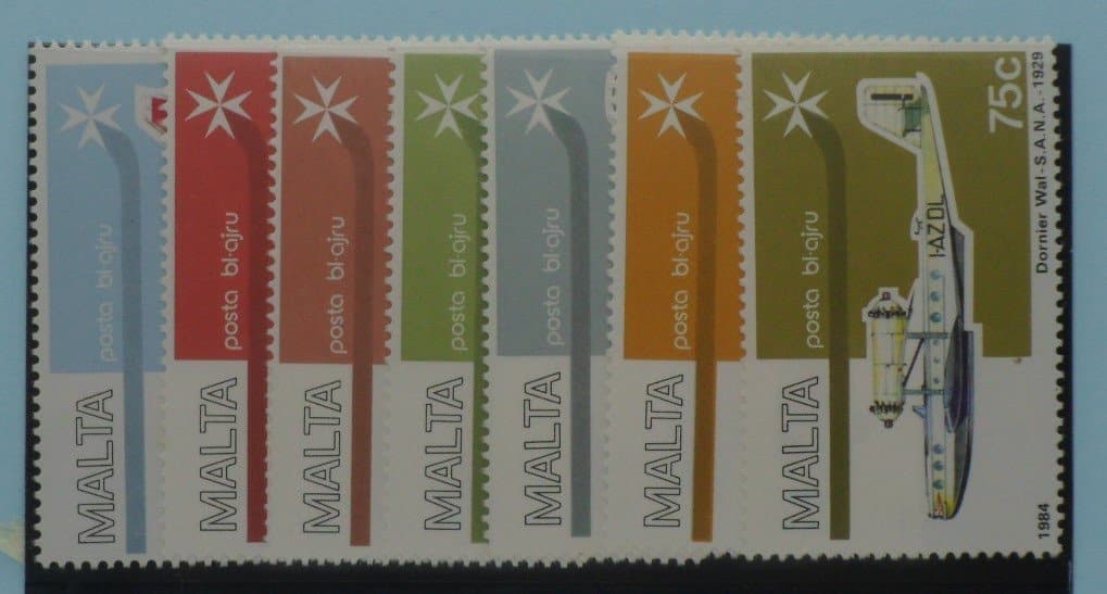Malta Stamps, 1984, SG729-735, Mint image 0