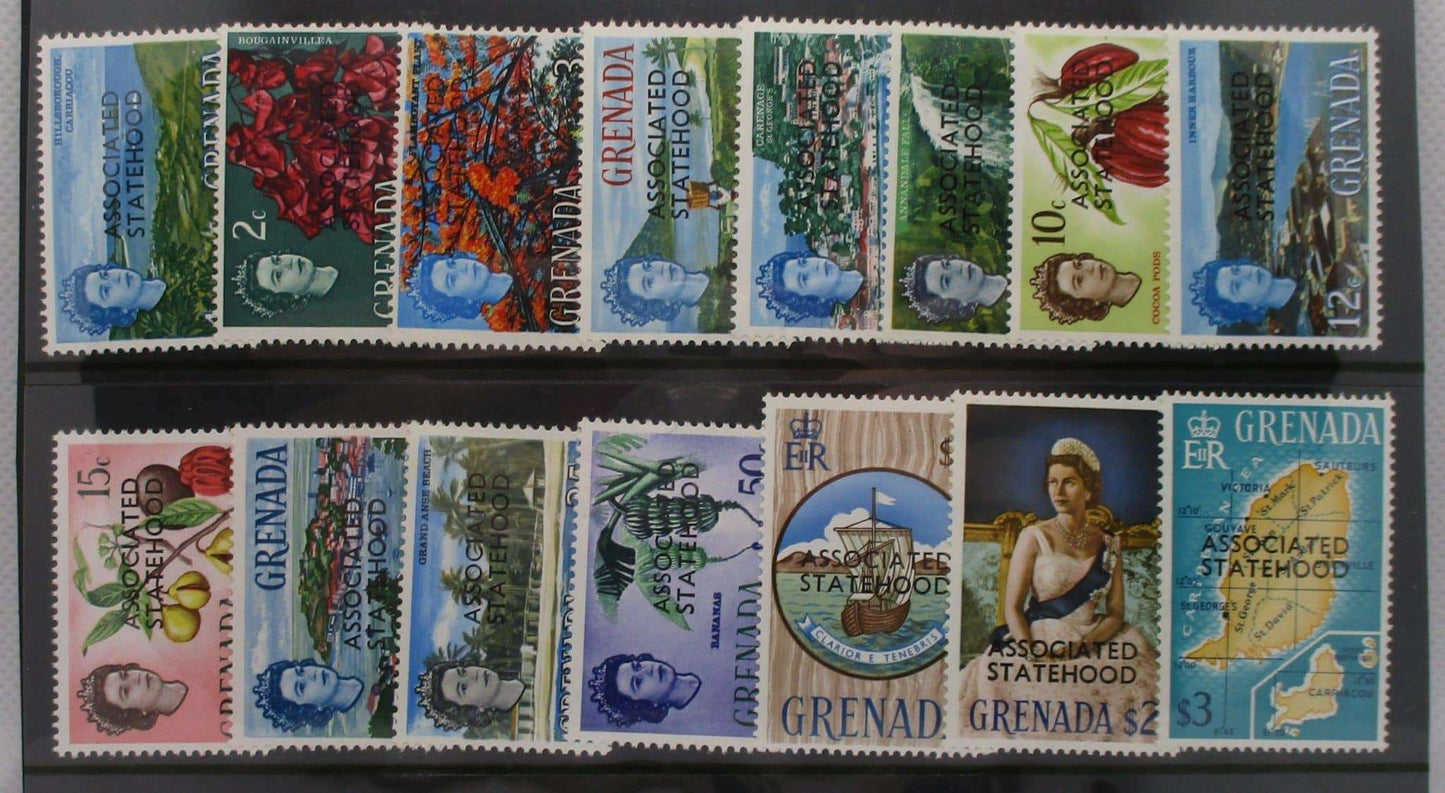 Grenada Stamps, 1968, SG262-276, Mint image 0