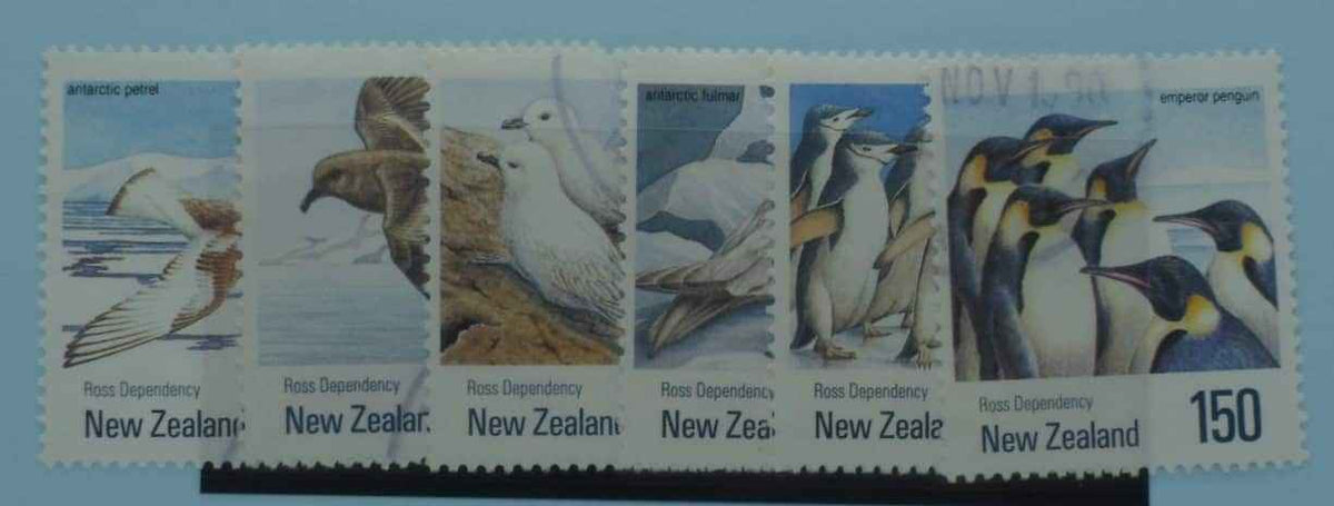 New Zealand Stamps, 1990, SG1573-1578, Used image 0
