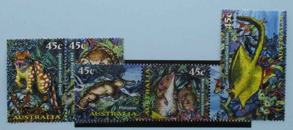 Australia Stamps, 1997, SG1713a, SG1715a, SG1718, Mint image 0