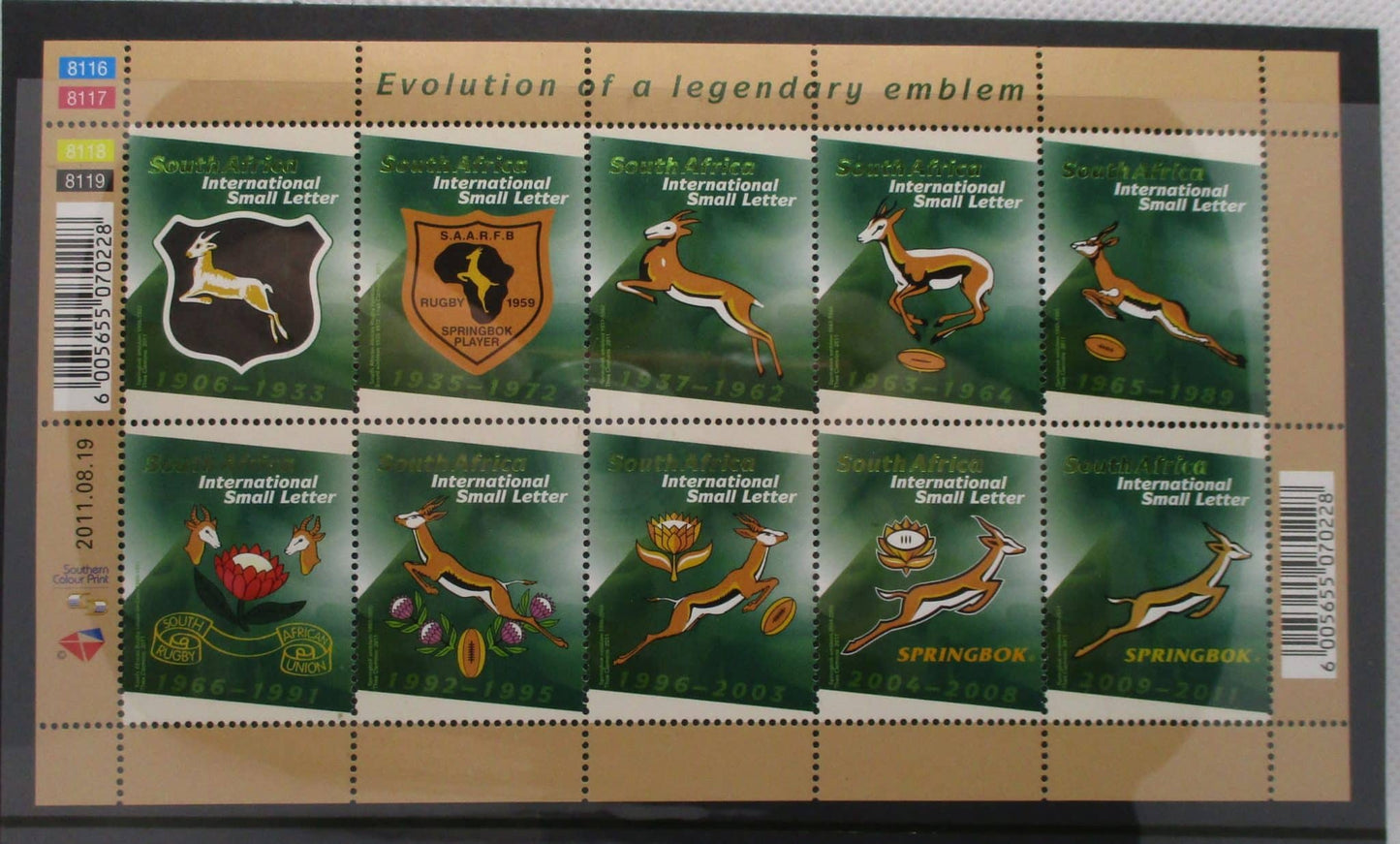 South Africa Stamps, 2011, SG1904a, Mint image 0