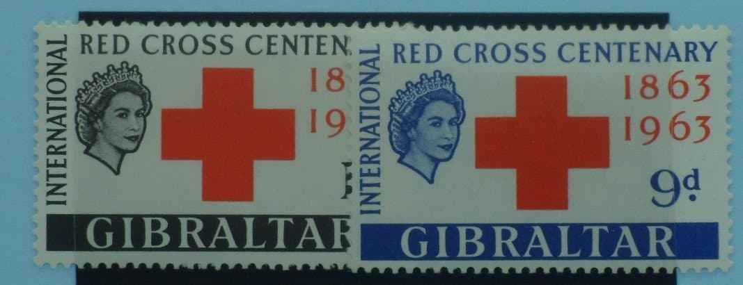 Gibraltar Stamps, 1963, SG175-176, Mint image 0